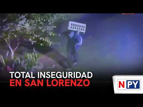 Total inseguridad en San Lorenzo