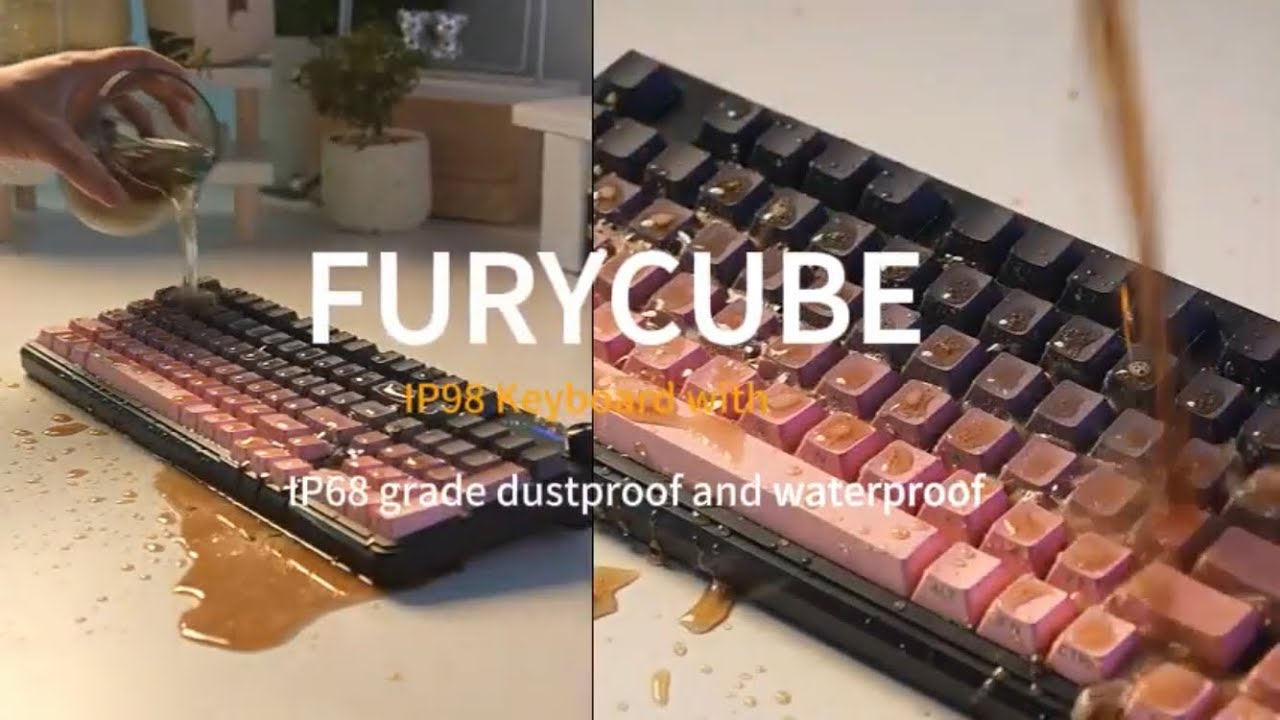 Furycube IP98 Waterproof Keyboard