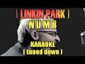 Numb Linkin Park Karaoke Tuned Down