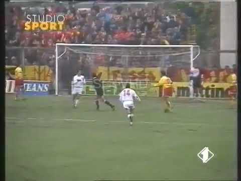 Serie B 1993/94 17 Padova - Ravenna 2-2 servizio Mediaset