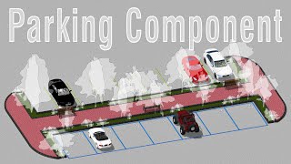 🚗 Site Design with Customized Parking Component in Revit