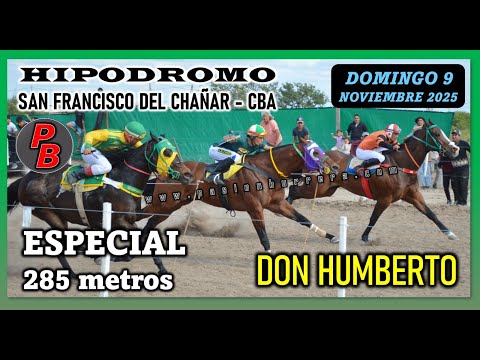DON HUMBERTO: HIPODROMO SAN FRANCISCO DEL CHAÑAR - CORDOBA (11-09-2025)