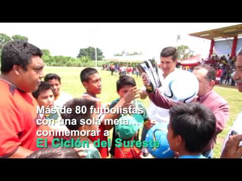 Torneo relámpago de Fútbol para veteranos en Tacotalpa_conmemoran El Ciclón de Sureste