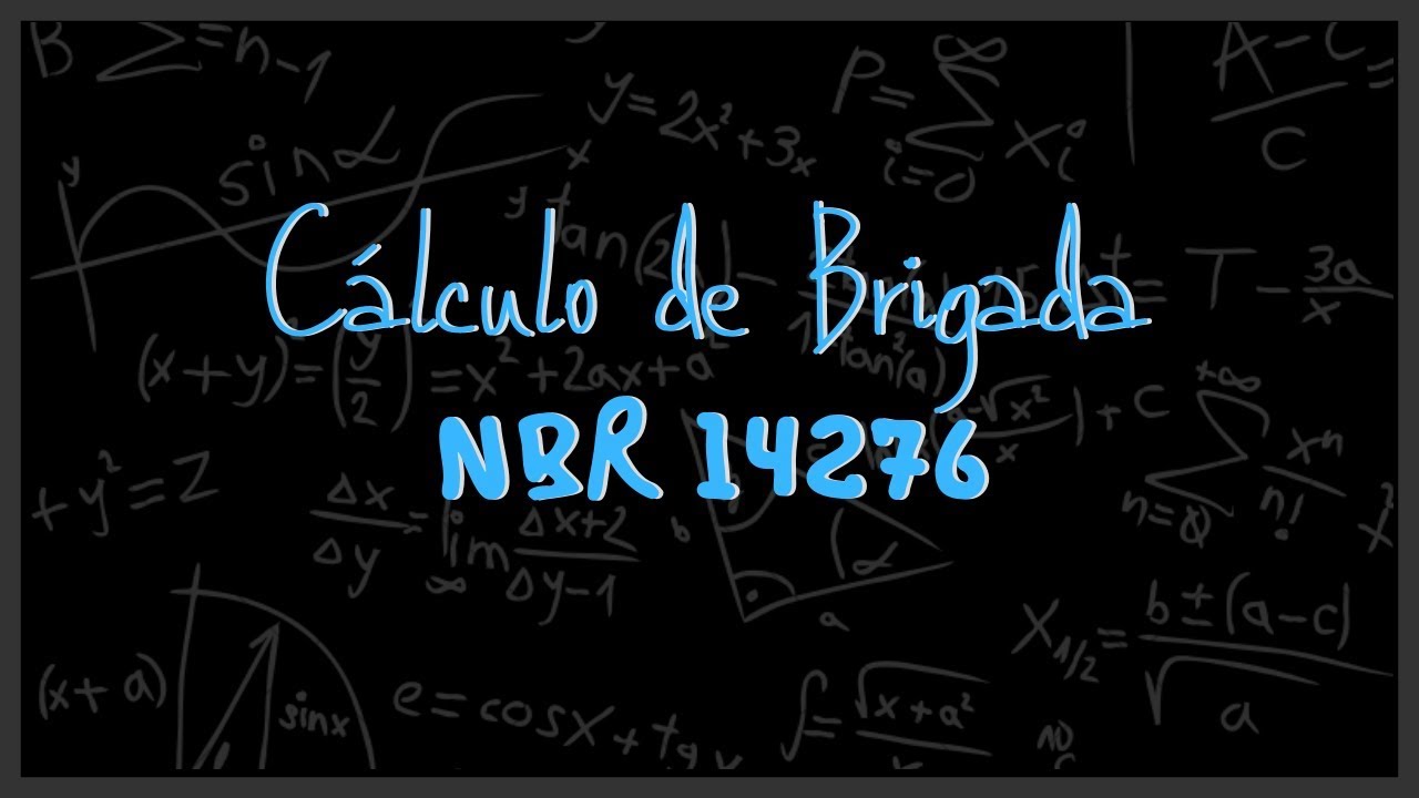 Como fazer o Cálculo de Brigada na NBR 14276? Descomplicando o Cálculo de Brigada.