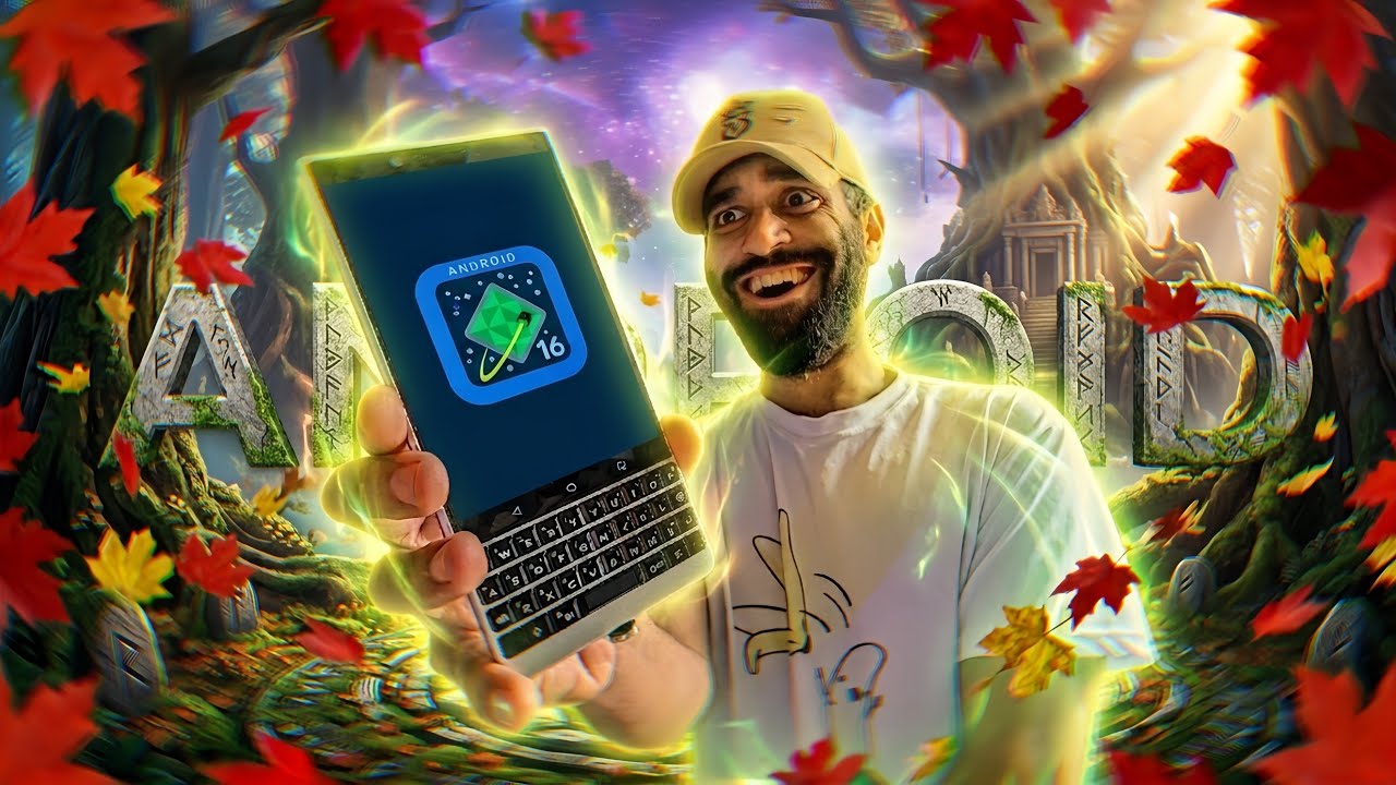 ✹BOTEI ANDROID 16 num BlackBerry, e FICOU BIZARRO 🔥❗️ Lineage23 no Blackberry Key2