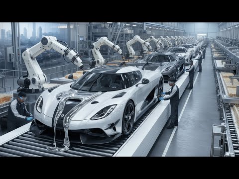 Inside a Modern Koenigsegg Factory: From Carbon Fiber to Jesko Absolut (The Whole Process)