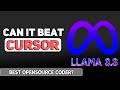 llamacoder 3.3 can this opensource coding llm beat bolt.new windsurf or cursor truth