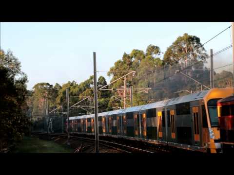 Delivery run of Waratah A68, 12 December 2013