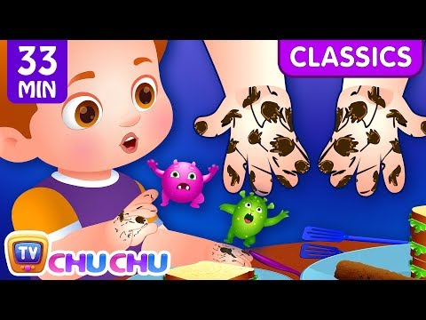 Wash Your Hands Song + More Healthy Habits songs for Kids | ChuChu TV Classics
