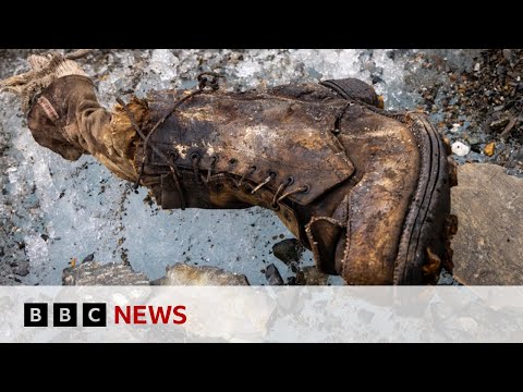 Boot found on Everest may solve 100-year-old climbing mystery | BBC News
