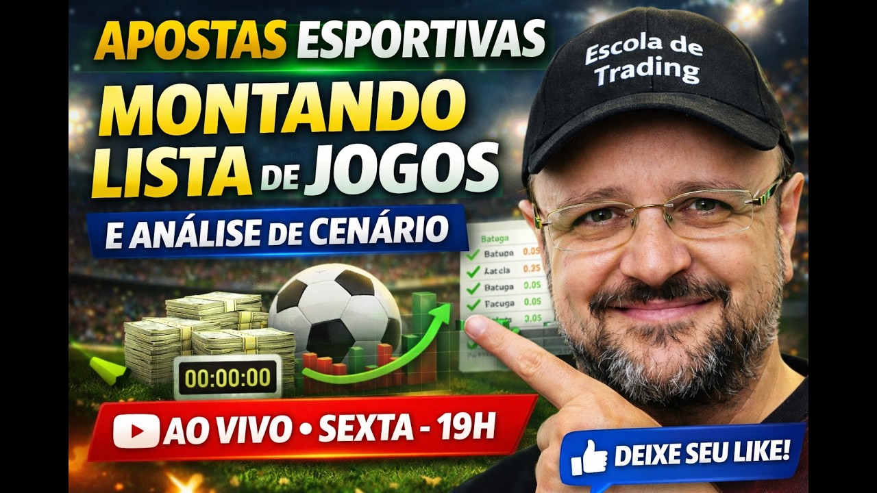 Como Montar Lista de Jogos nas Apostas Esportivas | Trading Esportivo e Leitura de Cenário