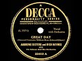 1944 Dick Haymes & The Andrews Sisters - Great Day