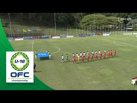 2018 OFC U-16 CHAMPIONSHIP - FIJI v TAHITI - Match Highlights