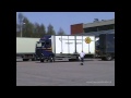 Op 9-5-2001 bezochten we de ASG terminal in Borås. De sporen waren er nog (zij het niet in gebruik) en het aloude blauw - geel van ASG vierde nog hoogtij. 
Natuurlijk veel Scania en Volvo wat 