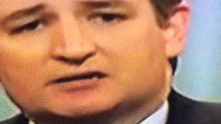 Ted Cruz eats a booger at debate!