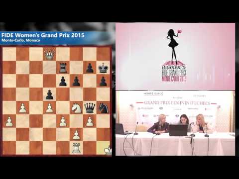 Round 5 Kosteniuk Alexandra (RUS) 1/2 - 1/2 Zhukova Natalia (UKR)