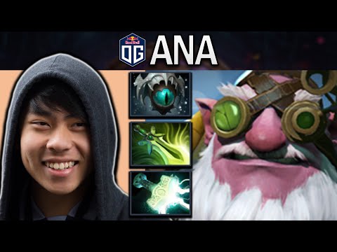 Sniper Dota 2 gameplay : OG.Ana with 21 Kills & Mjonir-Butterfly #dota #dota2