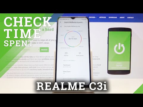 How to Check Total Screen Time on REALME C3i – Verify Display Time