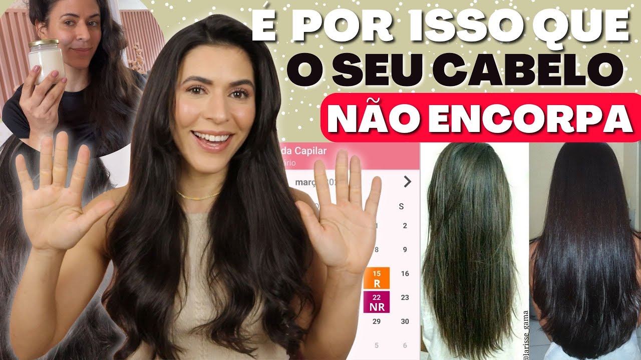 NÃO FAÇA ISSO SE VOCÊ QUER UM CABELO ENCORPADO - 5 ERROS QUE VOCÊ PODE ESTAR COMETENDO !!!