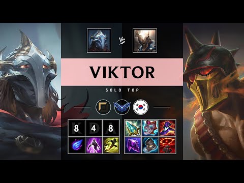 Viktor Top vs Pantheon - KR Diamond Patch 25.13