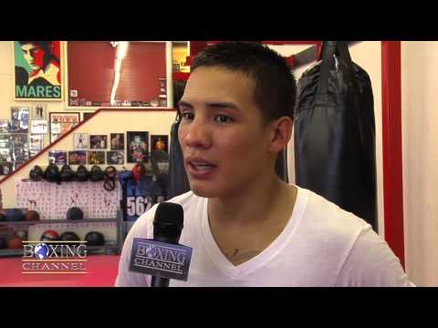 Featherweight prospect Oscar Valdez tells us about his career as a pro-boxer