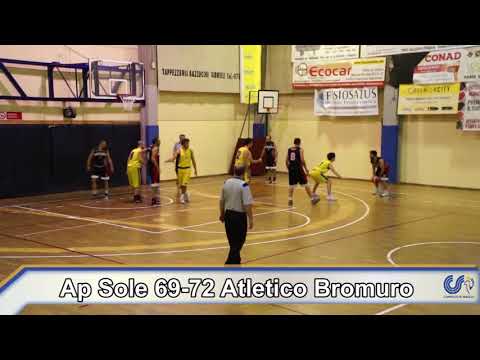 CSI Perugia Pallacanestro Open  Promozione Ap Sole 69 72 Atletico Bromuro 17-12-2018