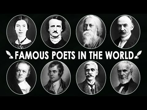 Famous Poets In The World | The Greatest Poets of All Time | Top 10 Wold Trend