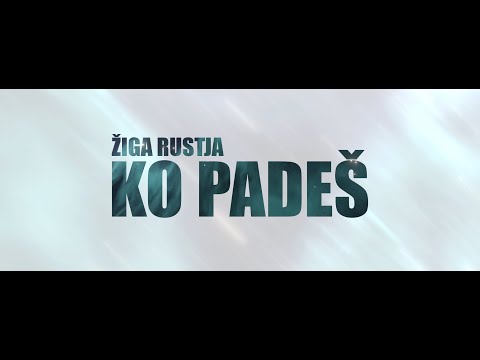 ŽIGA RUSTJA // KO PADEŠ (Official graphic video)