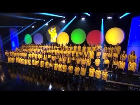 2016 Children in need choir Glasgow full