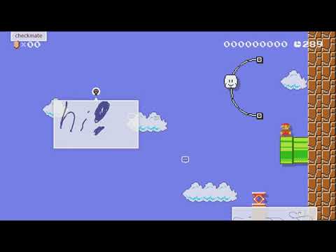 Level 1-1 rotated by 90° by Mike™ - Super Mario Maker 2 - No Commentary 1bt