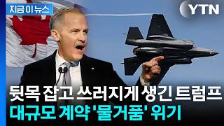 트럼프 향한 캐나다의 반격...'미국산 무기' 철회 조짐 [지금이뉴스] / YTN