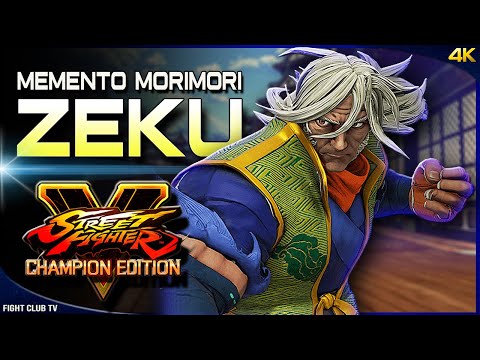 Memento Morimori (Zeku) ➤ Street Fighter V Champion Edition • SFV CE [4K]