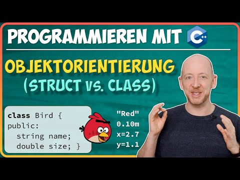 What is object orientation? (STRUCT vs. CLASS) | Programming with C++