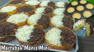 Download lagu RESEP MARTABAK MANIS MINI UNTUK PEMULA ANTI GAGAL ADA TAKARAN SENDOK mp3