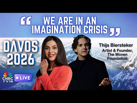 Davos 2026 | Thijs Biersteker | Artist & Founder, The Woven Foundation | CNBC TV18