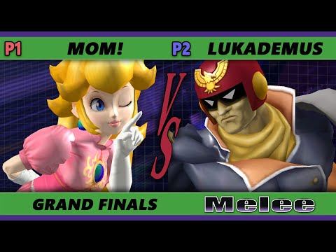 S@X 419 GRAND FINALS - MOM! (Peach) Vs. Lukademus (Fox, Falcon, Sheik) Smash Melee SSBM