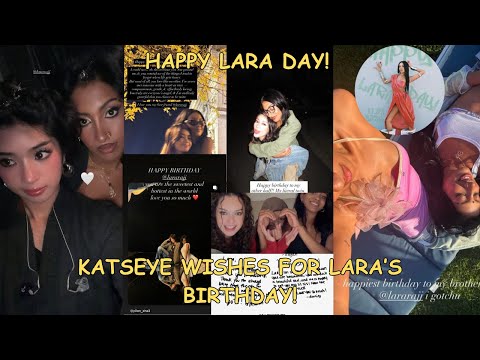 KATSEYE Members wishes for Lara Raj's birthday #lararaj #happylaraday #katseye