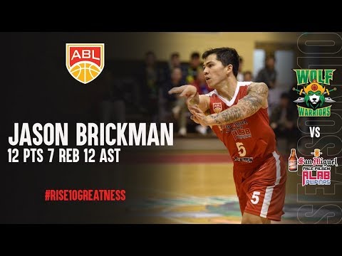Jason Alexander Brickman Posts 14 points & 12 assists vs  Wolf Warriors