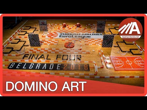 20,000 Dominoes - EuroLeague Final Four 2018