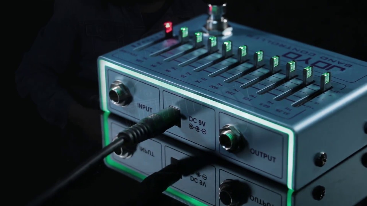 JOYO R-12 BAND CONTROLLER - 10 band EQ pedal - YouTube