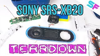 LOOK INSIDE: Sony SRS-XB20 - Full Teardown/Disasse
