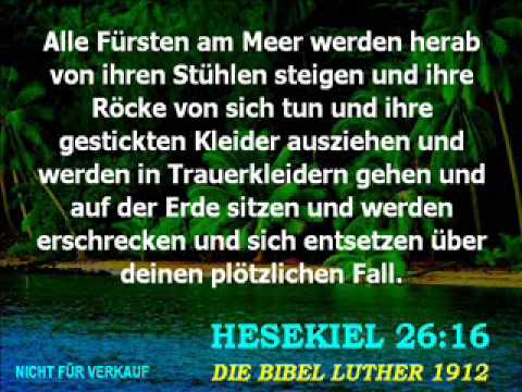 Der Prophet Hesekiel - Kapitel 26