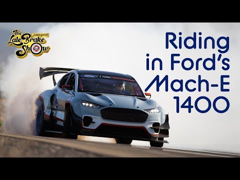 Riding in the 6000lbft (!) Mach-E 1400 EV Mustang