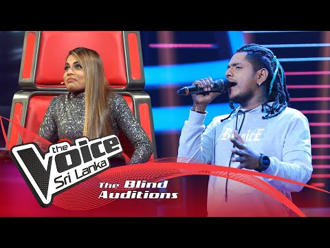 Danushka Joseph - Mage Manik Apsaravi (මගෙ මැණික් අප්සරාවී) | Blind Auditions | The Voice Sri Lanka