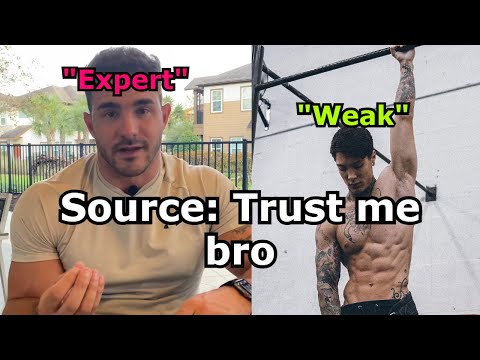 "Calisthenics are a waste of time"