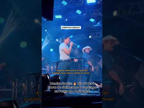 Damianópolis: 🔥 Dia 26 terá show de Guilherme & Santiago na Festa de Abril 2026