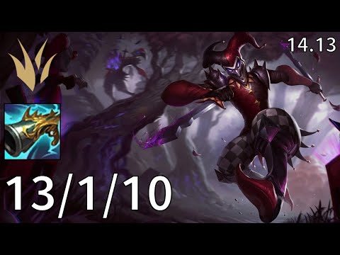 Shaco Jungle vs Kayn - EUW Diamond | Patch 14.13