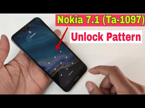 Nokia 7.1 (TA-1097) Unlock Pattern