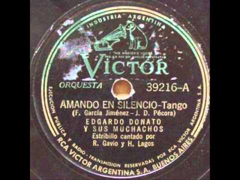 EDGARDO DONATO  -  AMANDO EN SILENCIO -  MI SERENATA  -  TANGOS