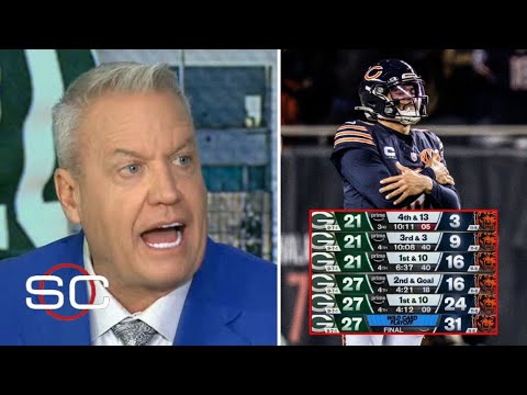 "Caleb is the best Chicago QB EVER" - Rex Ryan GOES CRAZY Williams & Bears beat Packers 31-27 in WC